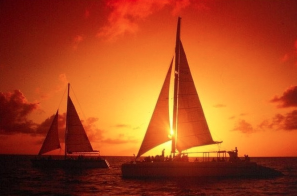 Private sunset cruise in Miami at golden hour — Miami Tours and Water Adventures