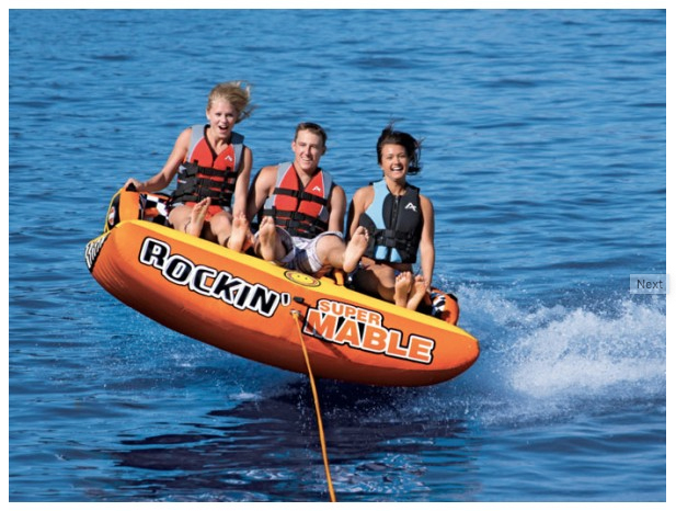 Private Island Adventure guests on Biscayne Bay during the boat, jet ski, and snorkel package