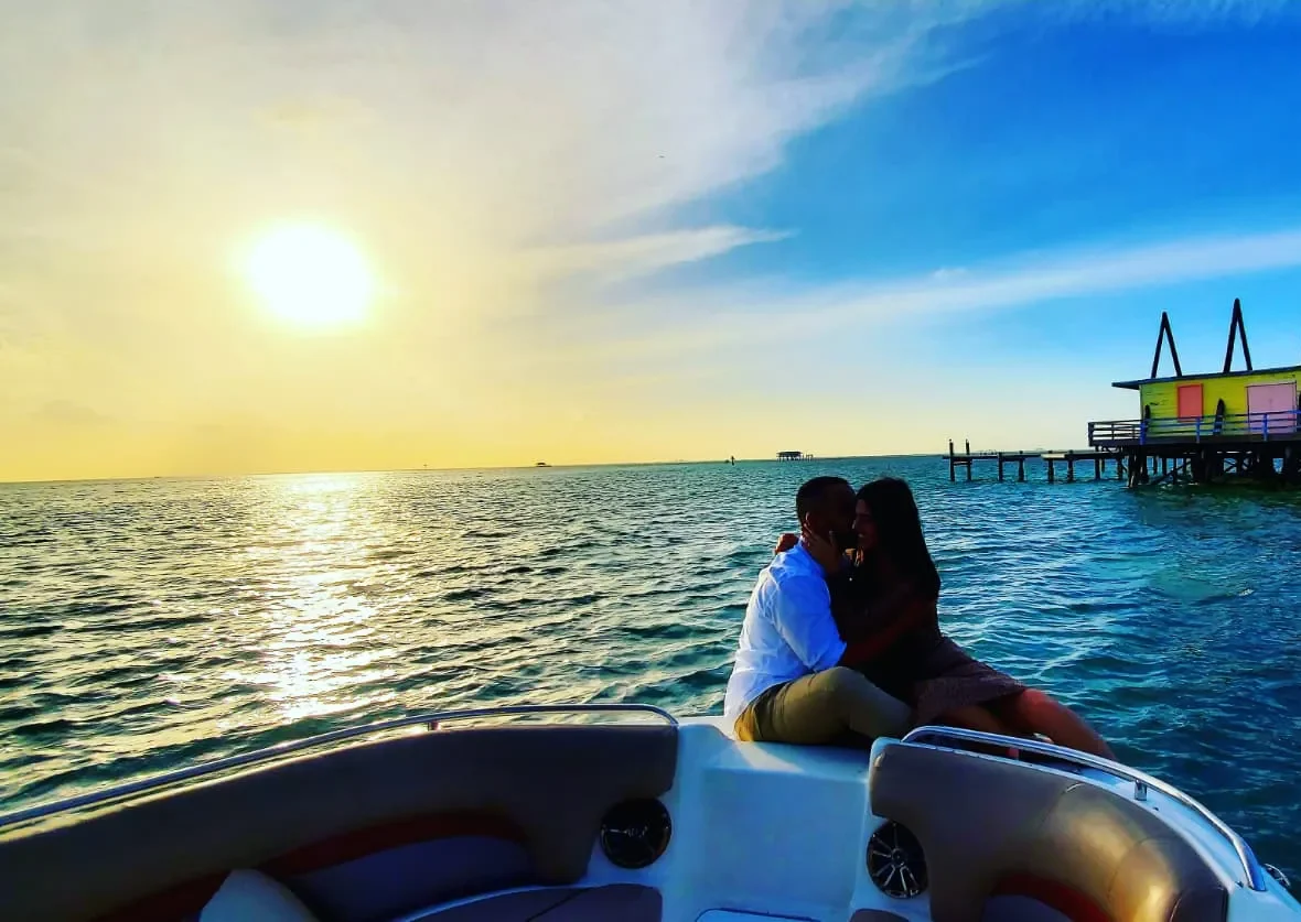 Private sunset cruise Miami — Biscayne Bay golden hour